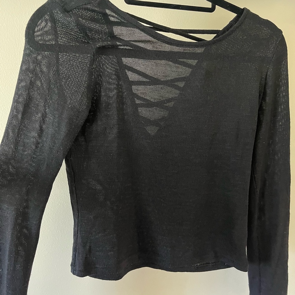 Black sweater